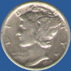 10 центов США 1918 года